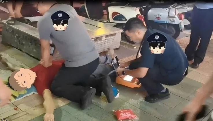 科曼AED+急救培訓(xùn)顯成效！化州民警街頭成功施救心臟驟停市民